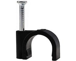 Kabelclips Zwart - 100 Stuks - 5 mm - Perfecte Kabelbeheersing