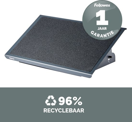 Verstelbare Voetensteun van Fellowes - Professionele Serie in Metaal