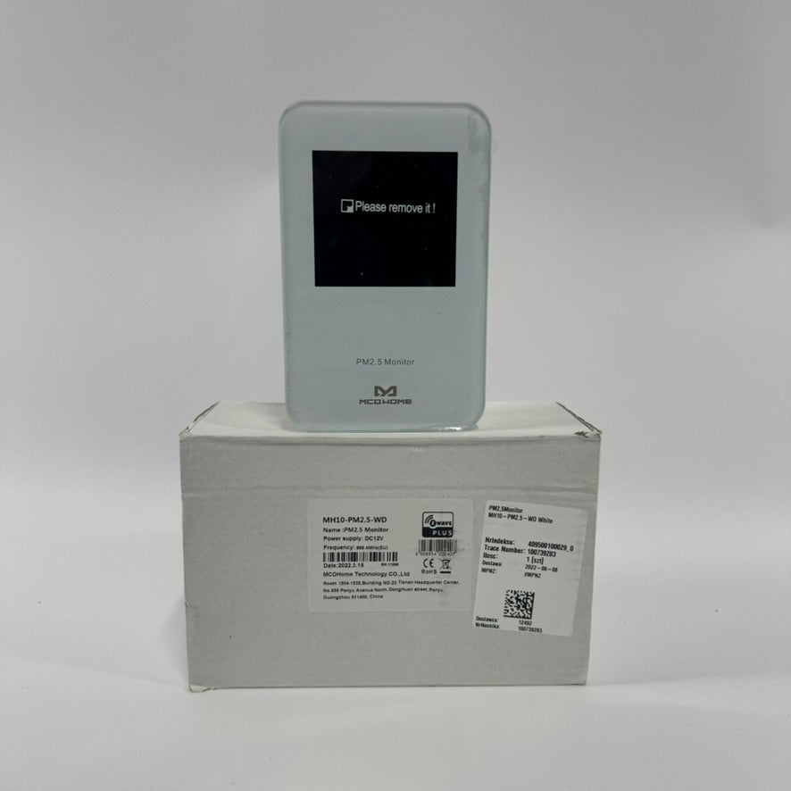 MCOHome luchtkwaliteitsmonitor MH10-PM2.5-WD