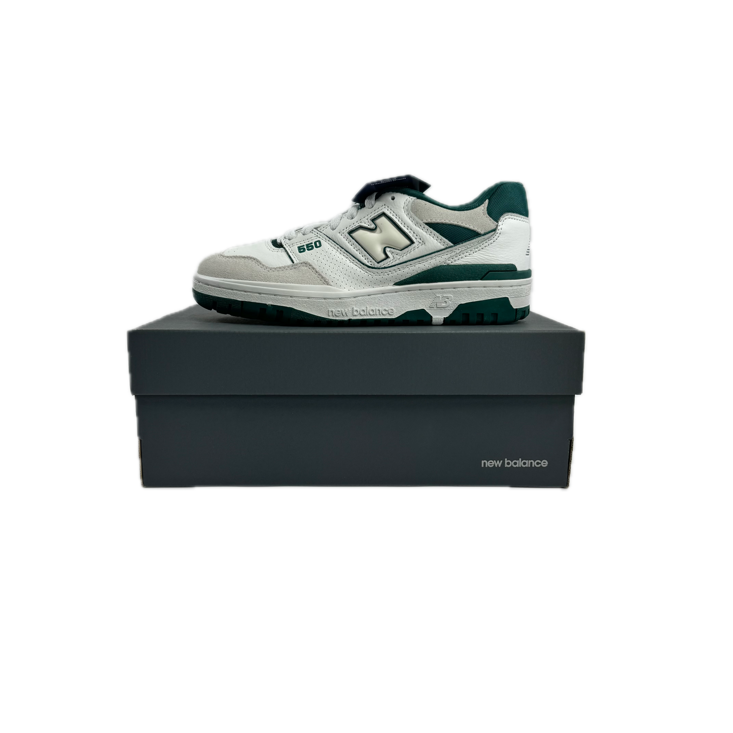 550 'Vintage Teal' wit/groen