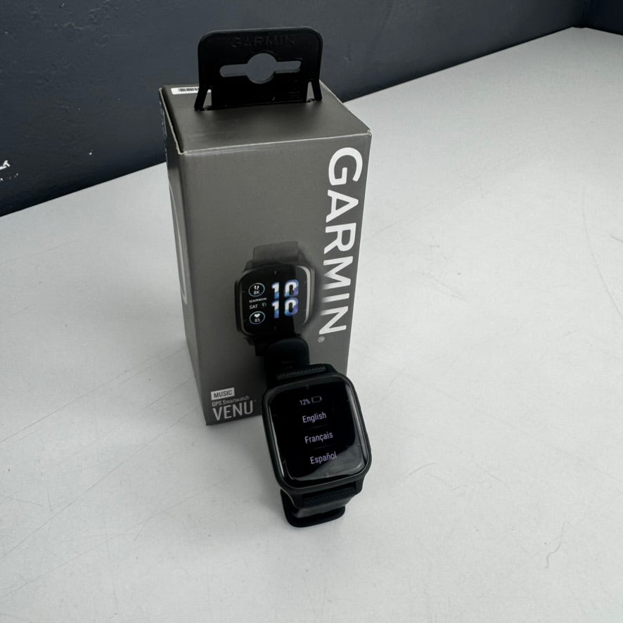 Garmin Venu GPS Smartwatch – AMOLED Display & Health Tracking | Gebruikt in Topconditie