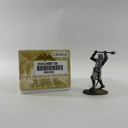 First Legion - CRU016: Tempeliersridder met Strijdknots – Een Zeldzaam Verzamelstuk