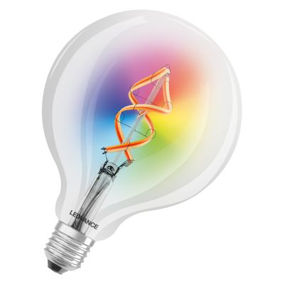 Ledvance Smart+ WiFi E27 Globe Classic Filament 4.5W – RGBW & Zeer Warm Wit (827)