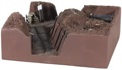 W Britain 51018 - WWI British Trench Section No.5, Latrine
