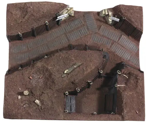 W Britain 51018 - WWI British Trench Section No.5, Latrine