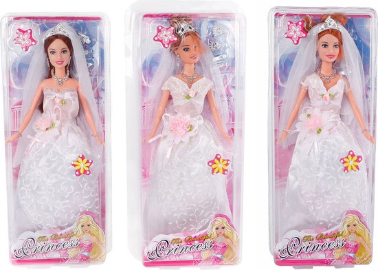 Barbie Trouwen - De Prachtige Prinses Met Bruin Haar