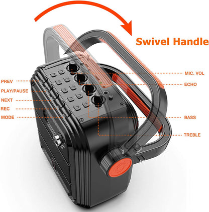 JYX-65BTY Portable Speaker – Draadloze Bluetooth Speaker met Karaokefunctie