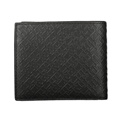 Portemonnee van nappaleer met all-over labelmotief