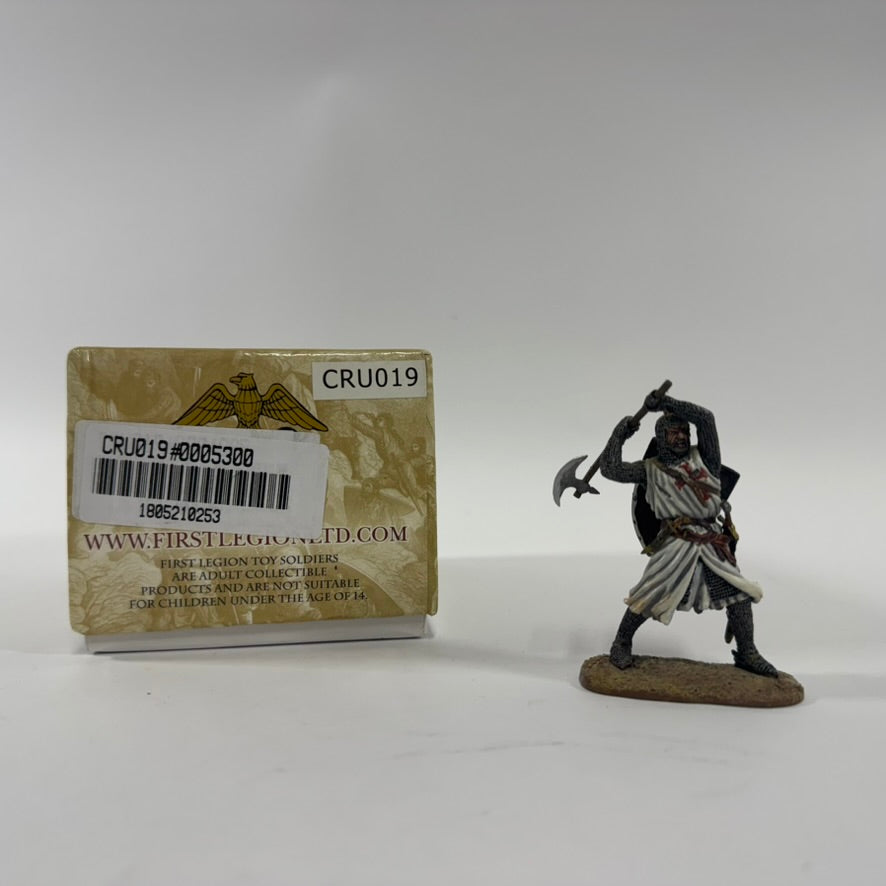 First Legion - CRU019 - Tempeliersridder in Strijd: Uniek Verzamelstuk