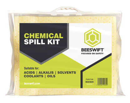 Beeswift Oil Only Spill Kit 20 L – Absorptiekit voor Olie – Wit