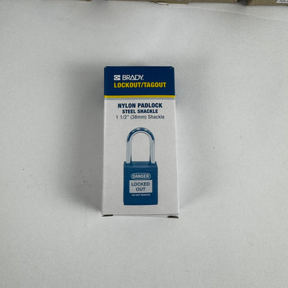 Brady Weerbestendig Nylon & Stalen Veiligheidsslot – Maximale bescherming in elke omgeving