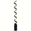 Staande lamp HELIX 10-vlams IP20, goud, zwart