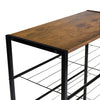 Metalenschoenenrek 12 paar  (L) 63 x (B) 30 x (H) 80 cm