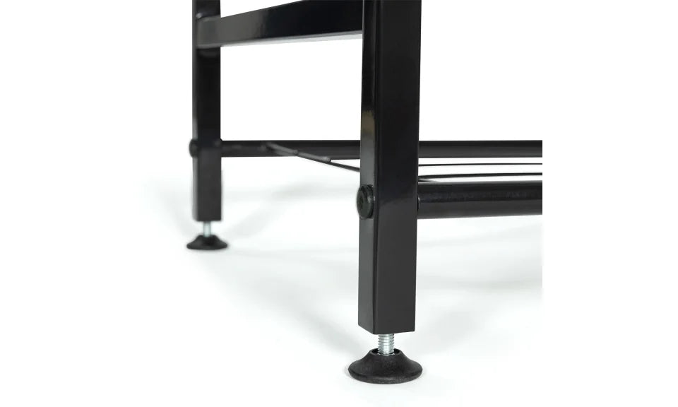 Metalenschoenenrek 12 paar  (L) 63 x (B) 30 x (H) 80 cm