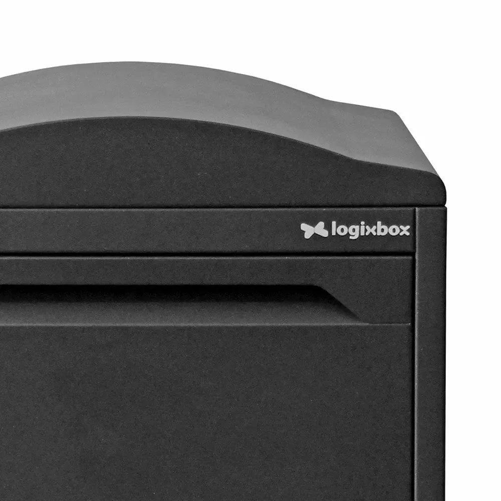 Slimme Pakketbrievenbus Frontbox-Achteruitname-Uni stardust black