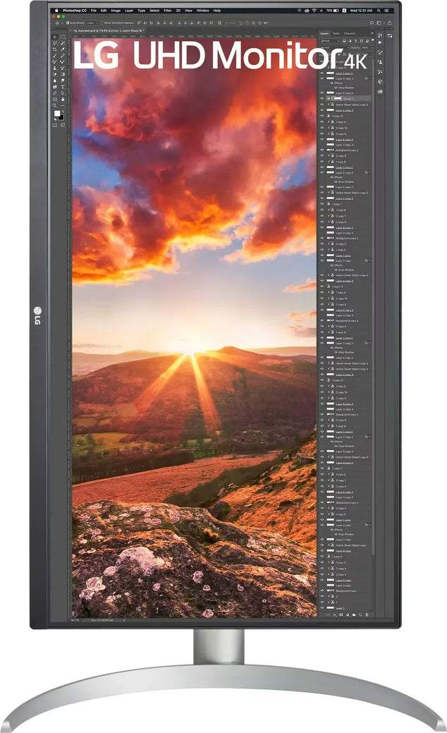 LG 27UP83A-W Wit 27" • 3840x2160 (4K) • 60Hz • IPS • 5ms