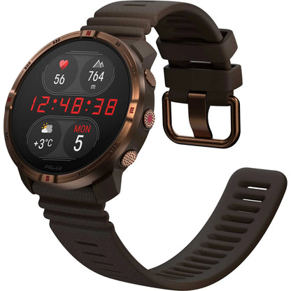 Polar Grit X2 Outdoor Watch - Brown Coppler - maat S-L