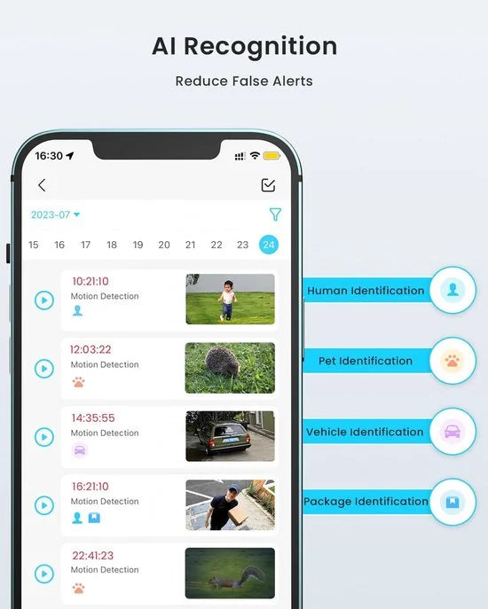 ieGeek ZS-GX3S  Wire-free battery beveiligingscamera met zonnepaneel