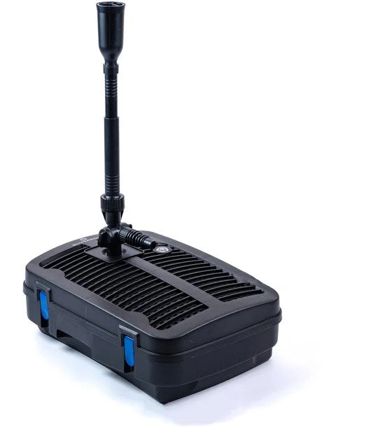 BlueFilter 1011 vijverpomp met filter set, 11W UV lamp en fonteinset - 1000lit/uur