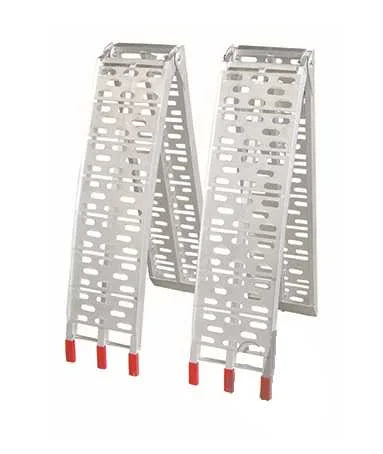 Skana Gebogen alu oprijplaten set inklapbaar 600kg .225x29cm