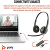 HP Poly Blackwire C3220 – Over-ear headset – Kabel – Stereo – Zwart zonder verpakking