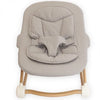 Bo Jungle Grow With Me Bouncer - Pure White (witte poten, zitgedeelte grijs)