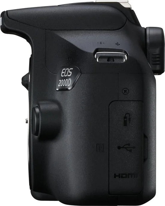 Canon EOS 2000D - Spiegelreflexcamera - Body - Zwart