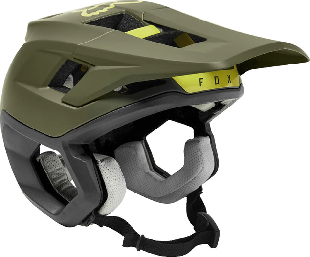 FOX HELM DROPFRAME PRO OLV GRN MAAT L
