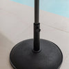 Ronde parasolvoet Ø59 cm van beton zwart