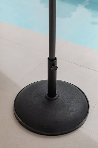 Ronde parasolvoet Ø59 cm van beton zwart