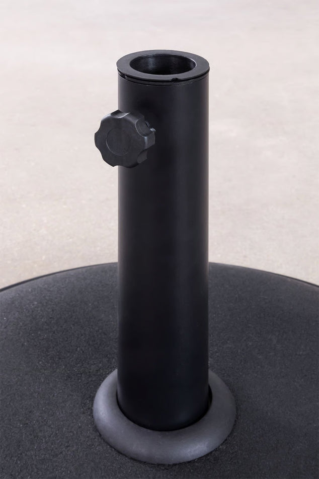 Ronde parasolvoet Ø59 cm van beton zwart