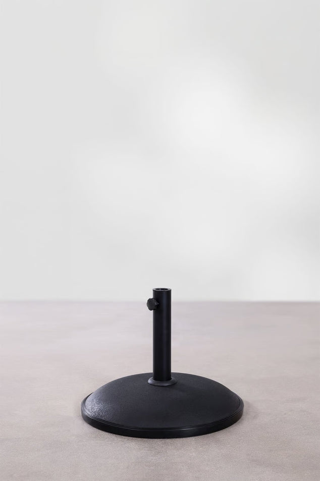Ronde parasolvoet Ø59 cm van beton zwart
