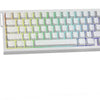 X68HE - Magnetic Switch Wired Gaming Toetsenbord - RGB - Side Printed PBT Keycaps - Decorative Lanyard - 8Khz - 0.01mmRT - 0.125ms - White Contour Line