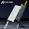 X68HE - Magnetic Switch Wired Gaming Toetsenbord - RGB - Side Printed PBT Keycaps - Decorative Lanyard - 8Khz - 0.01mmRT - 0.125ms - White Contour Line