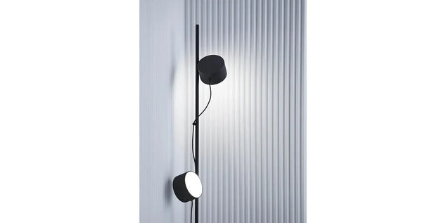 Vloerlamp - Post - Zwart
