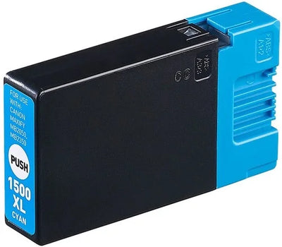 PGI-1500 XL | 1x Cyaan | Huismerk | Cartridges voor Canon
