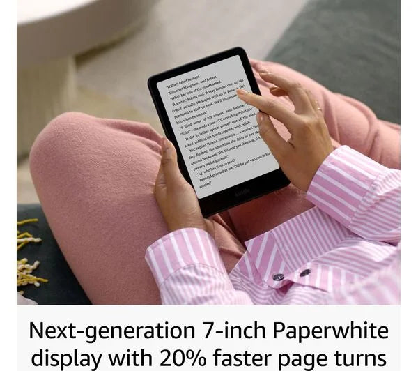 Paperwhite Signature Edition (2024 - 12e generatie) in de kleur Metallic Black