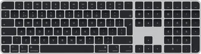 Apple Magic toetsenbord Universeel USB + Bluetooth QWERTY Nederlands Zwart