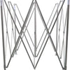 Partytent - 3 x 3 m - Easy Up Opvouwbaar - Waterdicht - Paviljoen - Inklapbare Tent met Draagtas - Partytent voor Tuin, Feest & Evenementen - Camping - Snelle Opzet - Wit