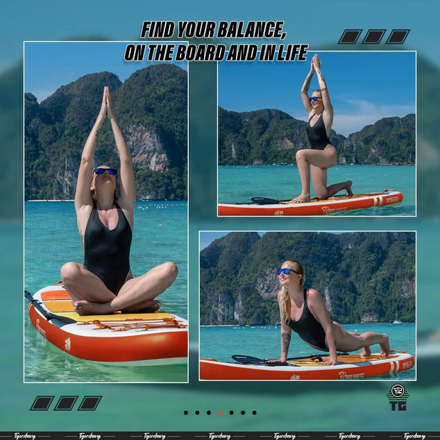 Opblaasbare stand-up paddleboards 305 x 76 x 15