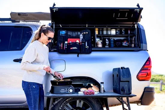 CADAC Dometic - Safari Chef 30 Compact - Ultra Compacte Gasbarbecue - Meerdere Kookoppervlakken