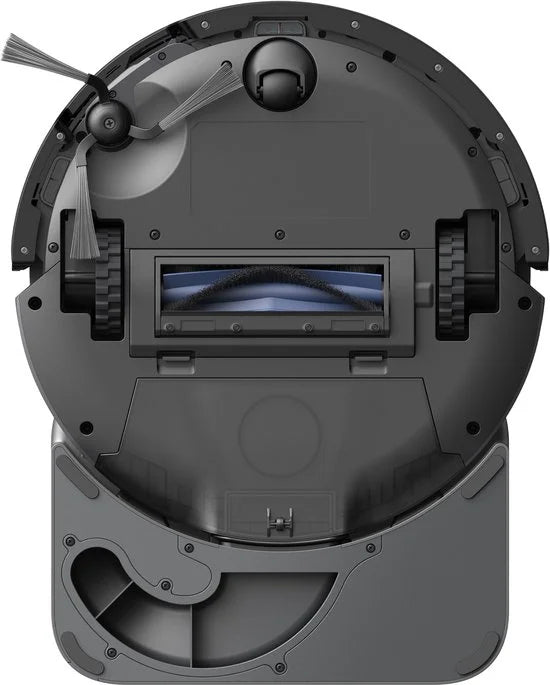eufy Auto-Empty C10 robotstofzuiger, slanke behuizing van 7,2 cm, tapijtreiniger, edge expansion borstel, automatisch legen, point laser en multi-infrarood navigatie