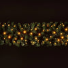 Guirlande met verlichting · Ø 40 cm · Koppelbaar · 200 lampjes · IP67