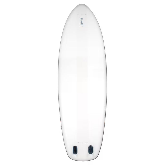 Ultra-compact and stable 10-foot (max. 130-kg) SUP white and blue