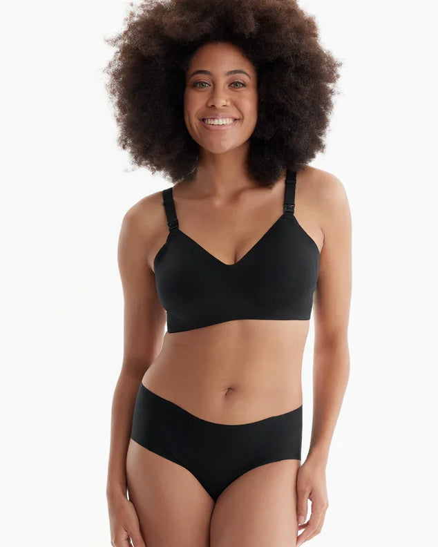 L | Ultra Soft Seamless Nursing Bra YN21