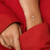 Hart Armband 14 Karaat Massief Goud