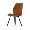 Eetkamerstoel Donna - Ecoleder Cognac - hoge rugleuning