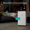 Luchtontvochtiger - 25L per Dag - Incl. Was-droog Functie - Geschikt voor Woonkamer, Slaapkamer, Kelder & Badkamer - Dehumidifier - Wit