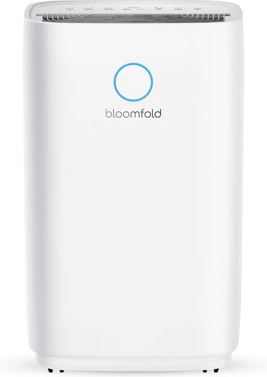 Luchtontvochtiger - 25L per Dag - Incl. Was-droog Functie - Geschikt voor Woonkamer, Slaapkamer, Kelder & Badkamer - Dehumidifier - Wit