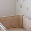 Stootkussen voor Kinderbed 180x30cm- Linen PREMIUM
